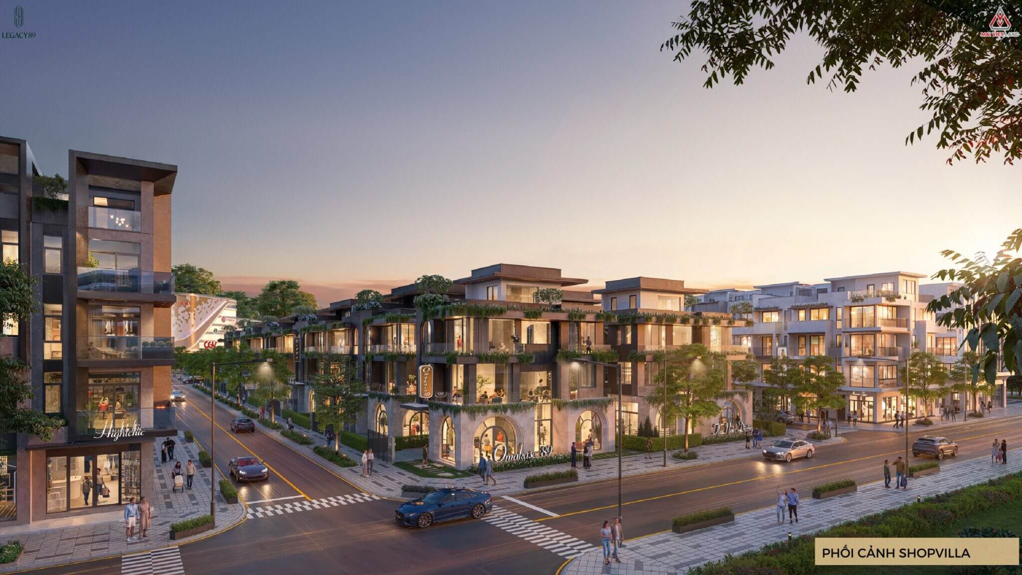 shopvilla dự án legacy 89 hưng yên